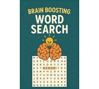 Brain Boosting Word Search Puzzle Book: Word Search Puzzles with Easy-to-Read Print for Memory, Focus, and Relaxation | 6x9 Inches, 110 Pages | Fun Brain Games for Adults and Seniors