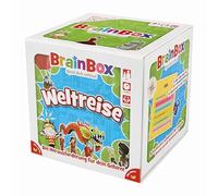 Brain Box- Giro Mondiale, educativo, Gioco a Quiz per Bambini dai 6 Anni in su, Colore Viaggio, 2094937