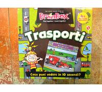 BRAIN BOX TRASPORTI gioco di carte ITALIANO memoria 10 MINUTI brainbox QUIZ età