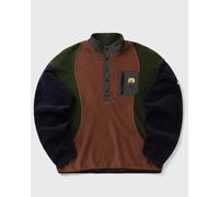 Brain Dead EQUIPMENT RIPSTOP PULLOVER FLEECE JACKET men Half-Zips multi in taglia:M