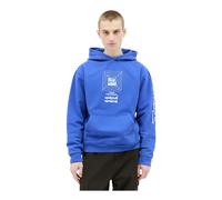 Brain Dead - Felpa con Cappuccio Electronique - - Sweatshirts & Hoodies - Uomo - Blu - S