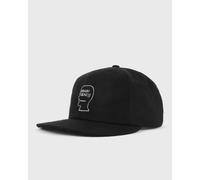 Brain Dead FLANNEL CLASSIC LOGOHEAD 6 PANEL HAT men Caps black in taglia:ONE SIZE