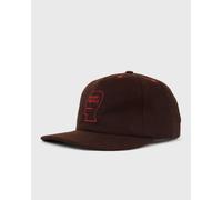 Brain Dead FLANNEL LOGOHEAD 6 PANEL HAT men Caps brown in taglia:ONE SIZE