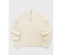 Brain Dead Raglan Mock Neck Pullover men Half-Zips beige in taglia:M