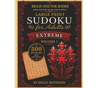 BRAIN DOCTOR BOOKS LARGE PRINT SUDOKU FOR ADULTS EXTREME VOLUME 1