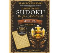 BRAIN DOCTOR BOOKS LARGE PRINT SUDOKU FOR ADULTS MEDIUM VOLUME 1