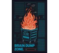 Brain Dump Zone - A No-Rules Notebook for Thoughts, Tasks, and Mental Clutter