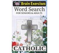 Brain Exercises Word Search for Seniors & Adults: Catholic