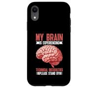 Brain Experiencing Tech Issues Please Stand By Custodia per iPhone XR