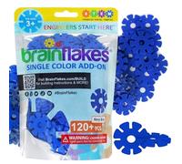 Brain Flakes Componente aggiuntivo monocolore - 120 pezzi - sacchetto richiudibile - blu navy