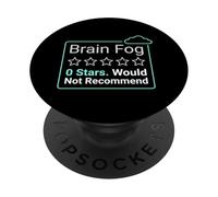 Brain Fog 0 Stars non consiglierebbe malattie croniche PopSockets PopGrip Adesivo