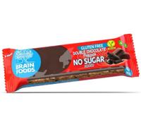 Brain foods barretta doppio cioccolato senza glutine 70 g