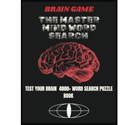 Brain game Word Search Puzzle Book for Adults: Brain-Boosting Puzzles | Challenge Your Mind, Improve Focus & Relax | Large Print, Fun Themes, Great Gift for Puzzle Enthusiasts