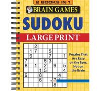 Brain Games - 2 Books in 1 - Sudoku (Anello, filo) Brain Games