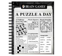 Brain Games - A Puzzle a Day (Anello, filo) Brain Games