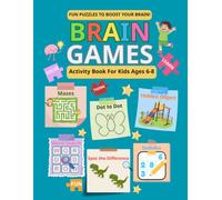 Brain Games: Activity book for kids ages 6-8