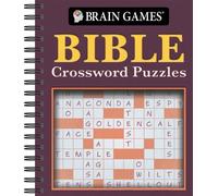 Brain Games - Bible Crossword Puzzles (Anello, filo) Brain Games