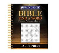 Brain Games - Bible Find a Word: Parables, Prayers, and Prophets (Anello, filo)