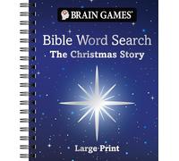 Brain Games - Bible Word Search: The Christmas Story - Large Print
