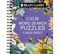 Brain Games - Calm: Word Search Puzzles - Large Print