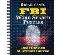 Brain Games - FBI Word Search Puzzles (Anello, filo) Brain Games