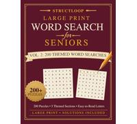 Brain Games for Seniors: Vol. 2: Word Search: 200 Large Print Themed Word Search Puzzles in Five Sections - Solutions Included