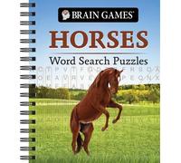 Brain Games - Horses Word Search Puzzles (Anello, filo) Brain Games