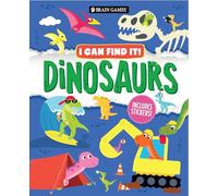 Brain Games - I Can Find It!: Dinosaurs - Includes Stickers!
