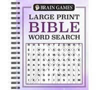 Brain Games - Large Print Bible Word Search (Anello, filo) Brain Games - Bible