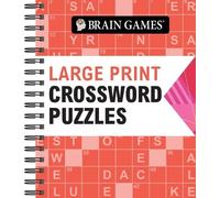 Brain Games - Large Print Crossword Puzzles (Arrow) (Anello, filo)