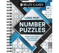 Brain Games - Large Print Number Puzzles (Anello, filo) Brain Games Large Print