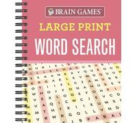Brain Games - Large Print Word Search (Anello, filo) Brain Games Large Print