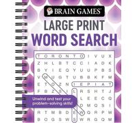 Brain Games - Large Print Word Search (Swirls) (Anello, filo)