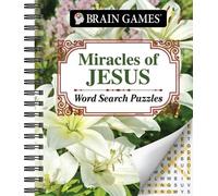 Brain Games - Miracles of Jesus Word Search Puzzles (Anello, filo)
