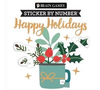 Brain Games Pub Brain Games - Sticker by Number Compact Edition: Hap (Tascabile)