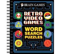 Brain Games Publications In Brain Games - Retro Video Games Word (Anello, filo)