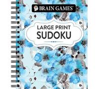 Brain Games Publications Interna Brain Games - Large Print Sudok (Anello, filo)