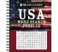 Brain Games Publications Interna Brain Games - USA Word Search Pu (Anello, filo)