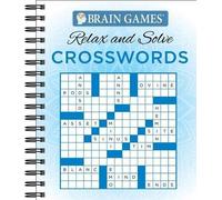 Brain Games - Relax and Solve: Crosswords (Blue) (Anello, filo)