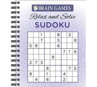 Brain Games - Relax and Solve: Sudoku (Purple) (Anello, filo)