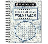 Brain Games - Relax and Solve: Word Search (Toile) (Anello, filo)