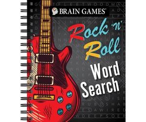 Brain Games - Rock 'n' Roll Word Search (Anello, filo) Brain Games
