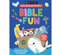 Brain Games - Sticker Activity: Bible Fun - For Ages 3-6 Coloring, M (Tascabile)