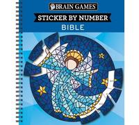 Brain Games - Sticker by Number: Bible (28 Images to Sticker) (Anello, filo)