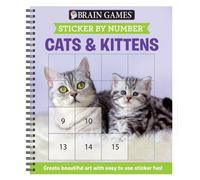 Brain Games - Sticker by Number: Cats & Kittens (Easy - Square St (Anello, filo)
