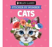 Brain Games - Sticker by Number Compact Edition: Cats 7x7 Inches Per (Tascabile)