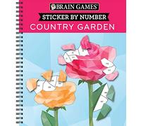 Brain Games - Sticker by Number: Country Garden
