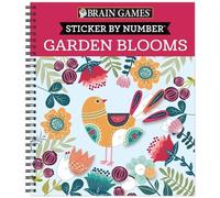 Brain Games - Sticker by Number: Garden Blooms (Anello, filo)
