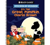 Brain Games - Sticker by Number: It's the Great Pumpkin, Charlie Brown (Halloween)