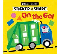 Brain Games - Sticker by Shape: On the Go (for Kids Ages 3-6) (Tascabile)